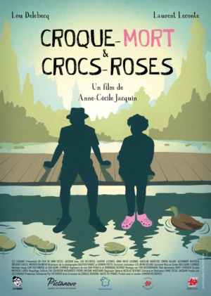 Affiche — Croque-mort et Crocs rose